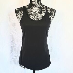 Lululemon Black Race Back Loose Womens Tank